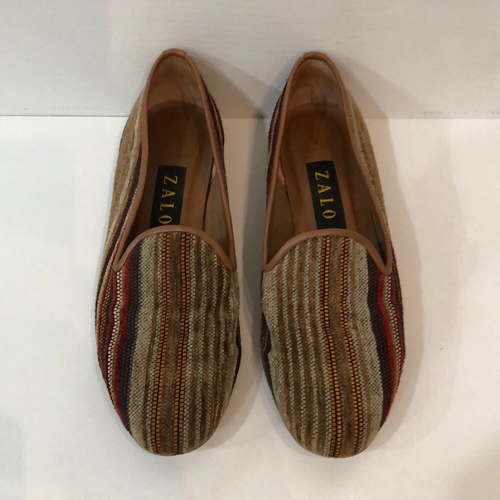 Zalo Women's Striped Loafers - Multicolor